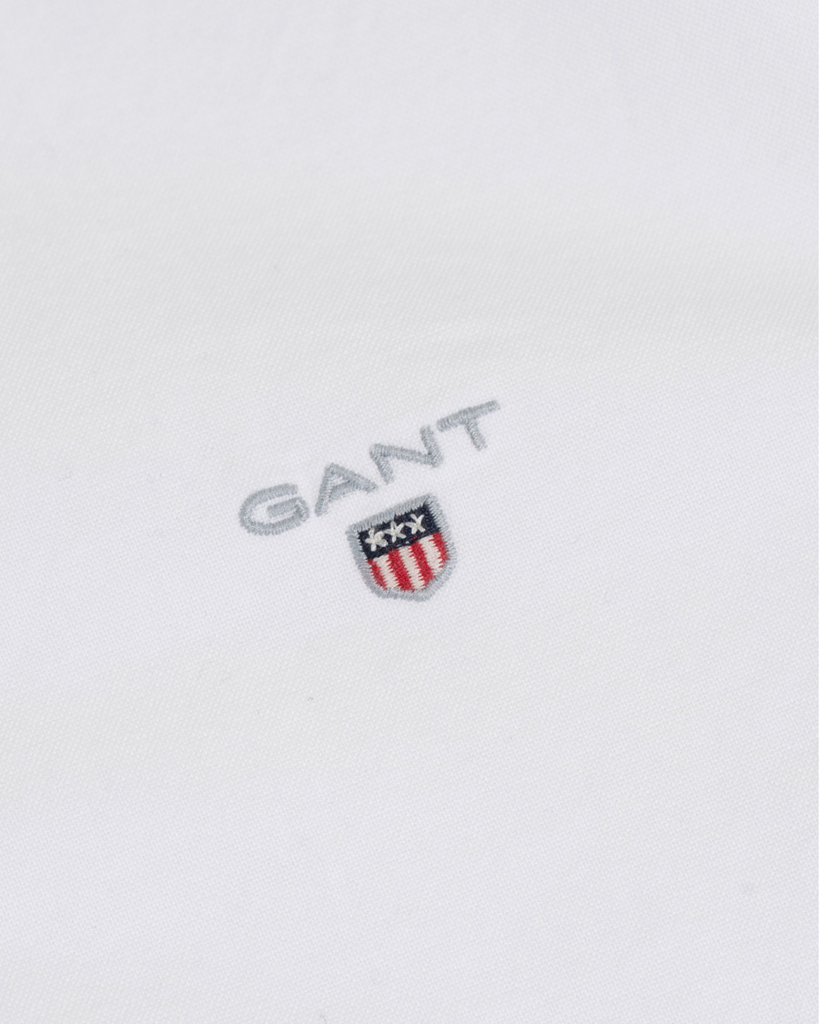 Herre | Skjorter | GANT | Fitted Body Oxford Shirt White