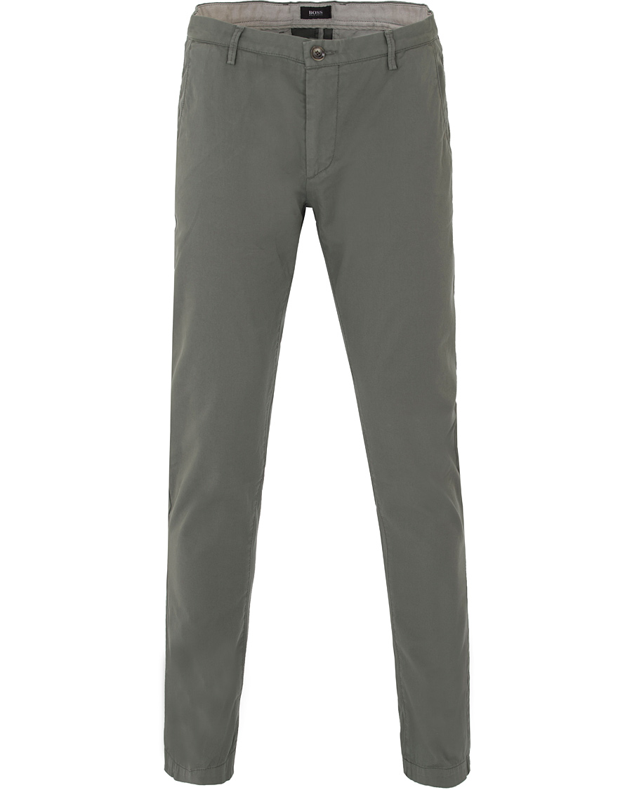 Herre | Bukser | BOSS BLACK | BOSS Rice 3D Chinos Green