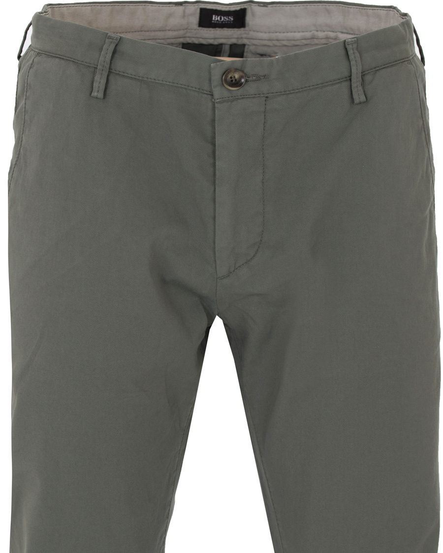 Herre | Bukser | BOSS BLACK | BOSS Rice 3D Chinos Green
