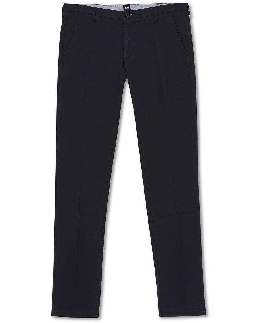 Herre | Bukser | BOSS BLACK | BOSS Rice 3D Chinos Dark Blue