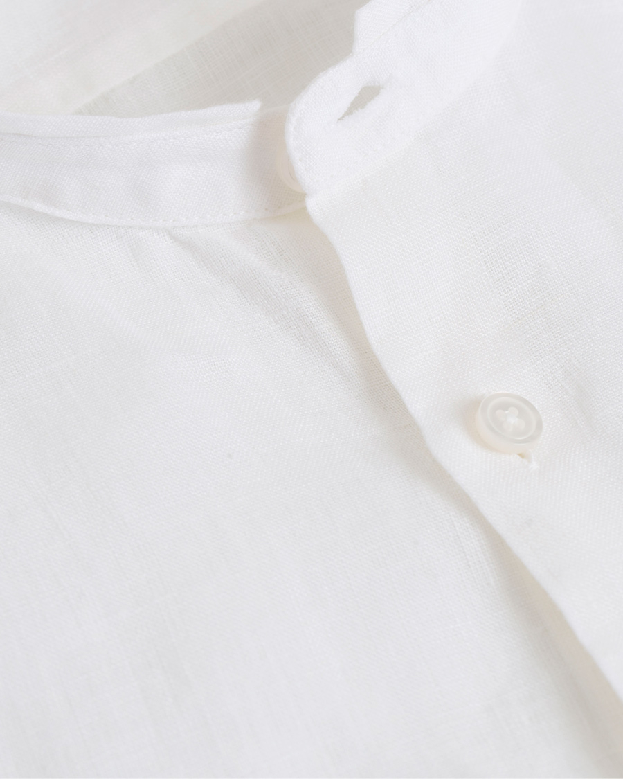 Herre | Skjorter | BOSS BLACK | BOSS Rab Linen Shirt White