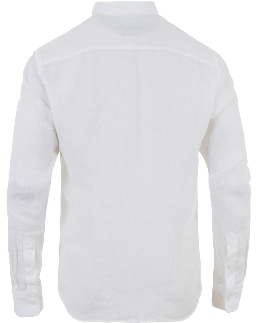 Herre | Skjorter | BOSS BLACK | BOSS Rab Linen Shirt White