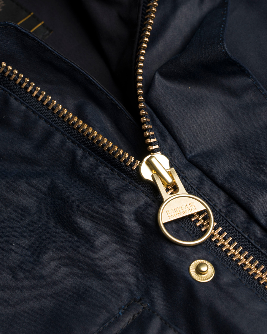 Herre | Jakker | Barbour International | Gauging Wax Jacket Indigo