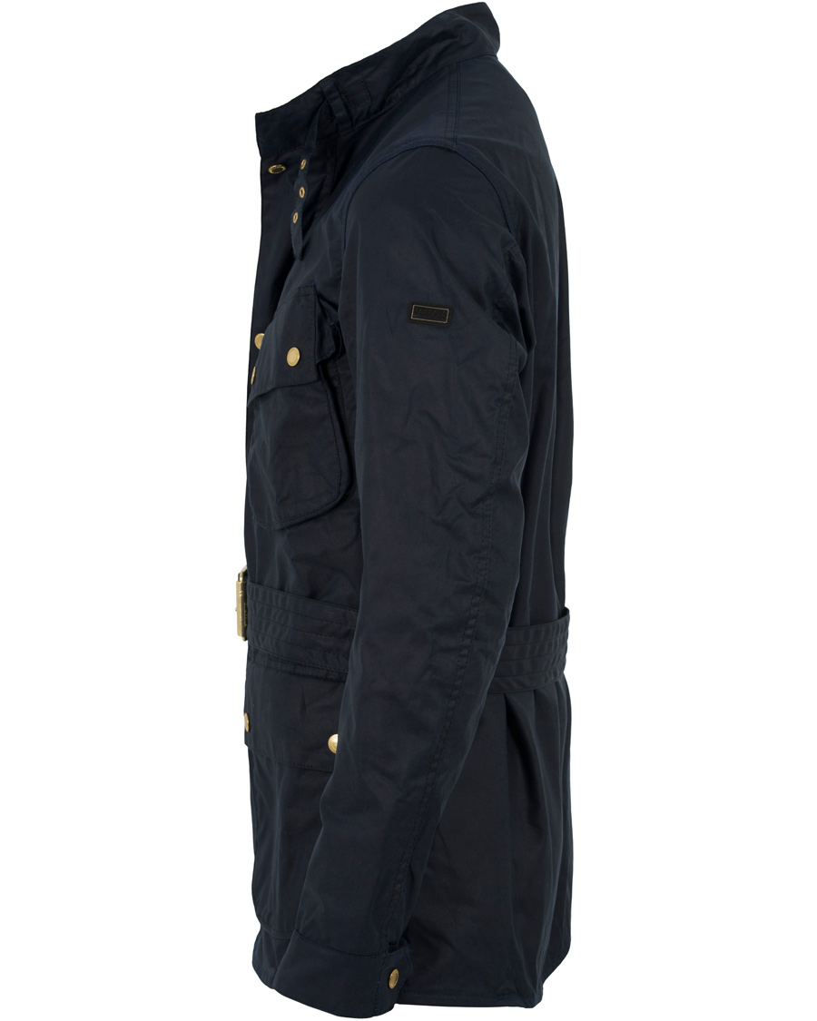 Herre | Jakker | Barbour International | Gauging Wax Jacket Indigo