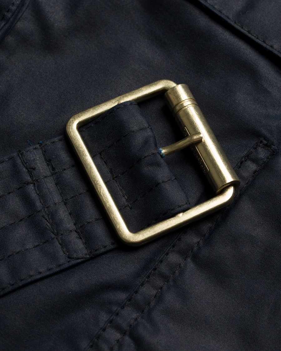 Herre | Jakker | Barbour International | Gauging Wax Jacket Indigo