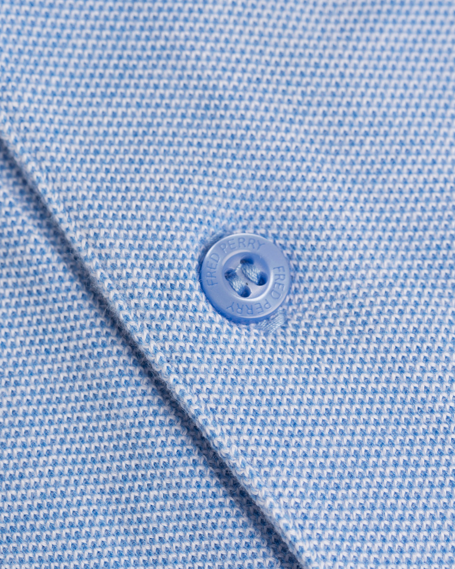 Herre | Pikéer | Fred Perry | Oxford Bomber Collar Polo Light Smoke