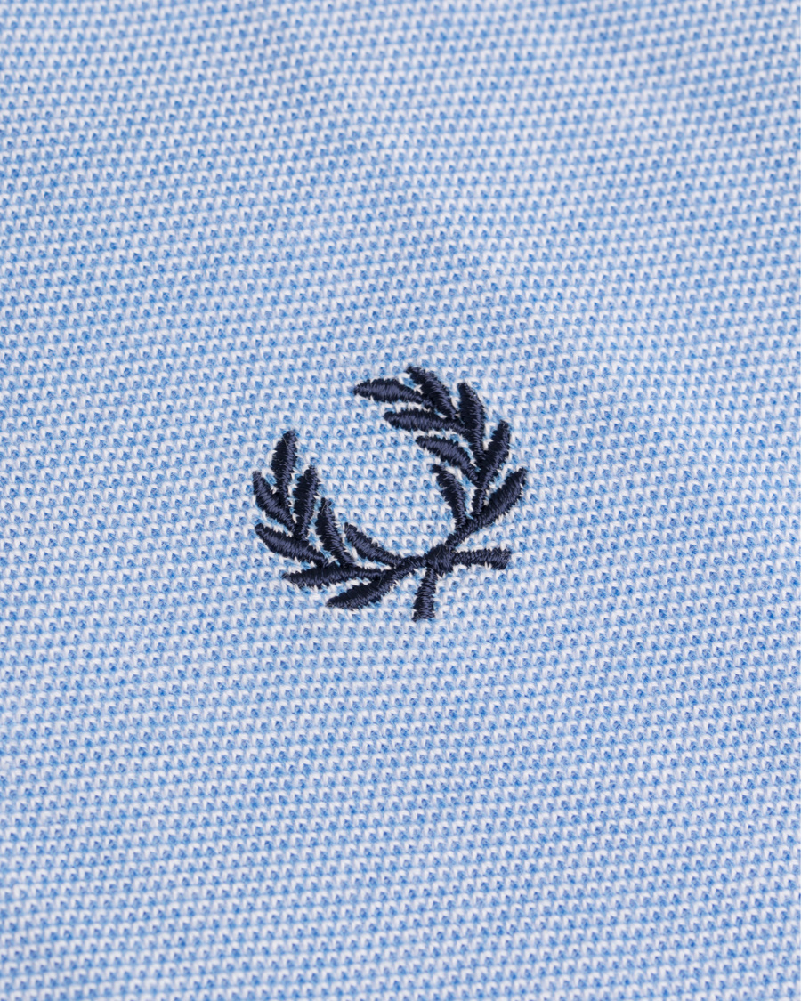 Herre | Pikéer | Fred Perry | Oxford Bomber Collar Polo Light Smoke