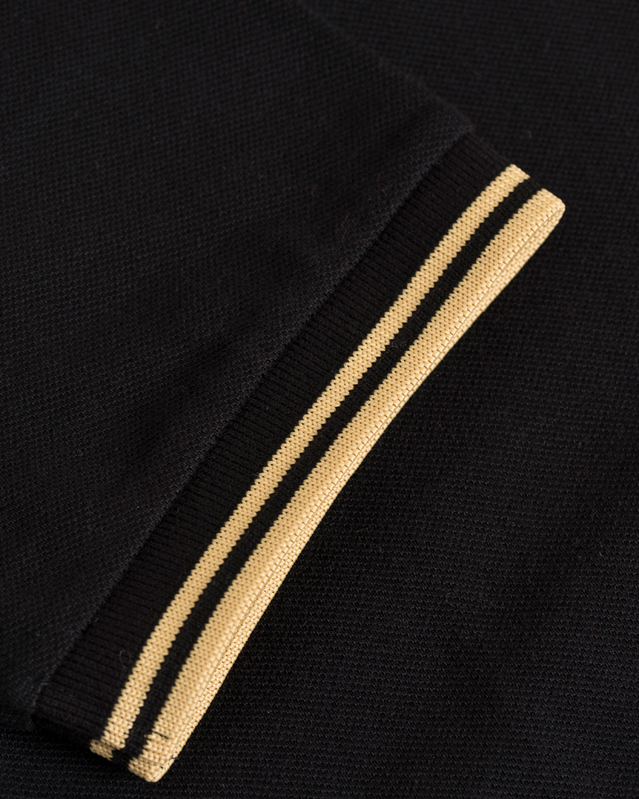 Herre | Pikéer | Fred Perry Reissues | Twin Tip Polo Black/Champagne