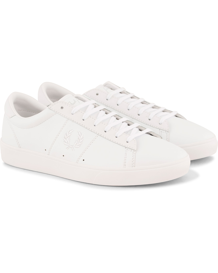 Herre | Fred Perry Spencer Leather Sneaker White | Fred Perry | Spencer Leather Sneaker White