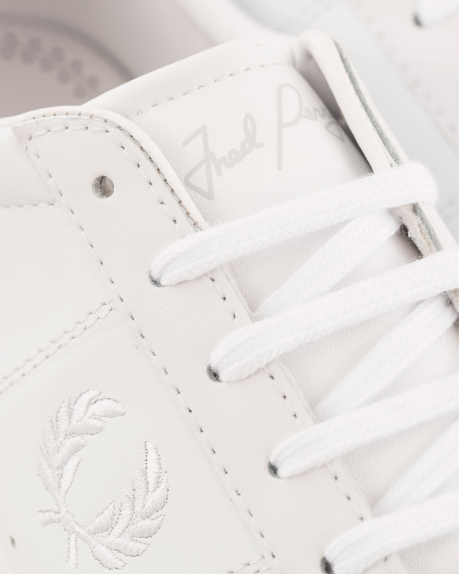Herre | Fred Perry Spencer Leather Sneaker White | Fred Perry | Spencer Leather Sneaker White