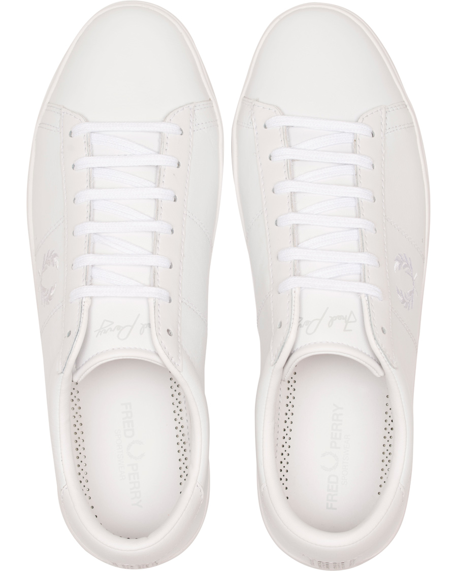 Herre | Fred Perry Spencer Leather Sneaker White | Fred Perry | Spencer Leather Sneaker White