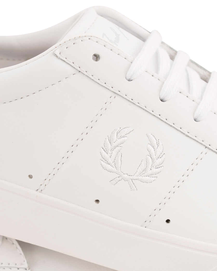 Herre | Fred Perry Spencer Leather Sneaker White | Fred Perry | Spencer Leather Sneaker White
