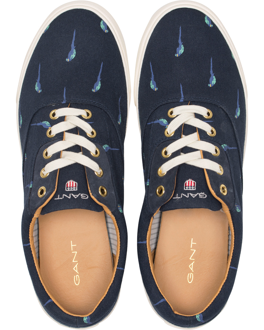 gant hero sneaker parrot print