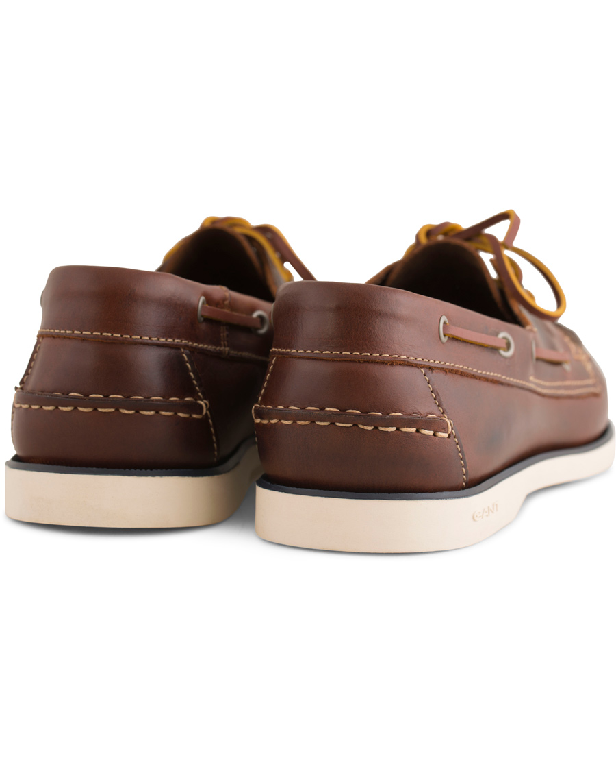 Herre | GANT Prince Leather Boat Shoe Cognac | GANT | Prince Leather Boat Shoe Cognac