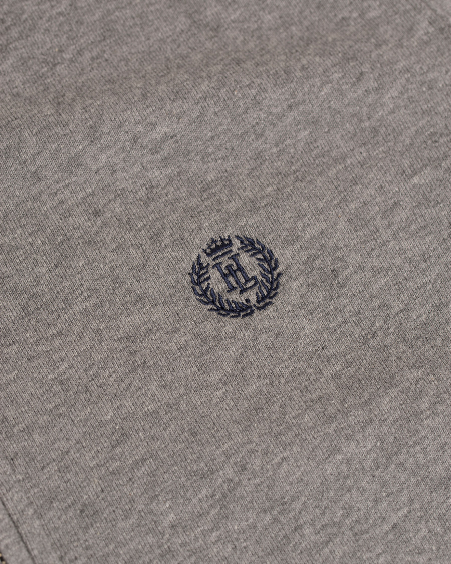 Herre | Gensere | Henri-Lloyd | Henri Lloyd Bredgar Full Zip Hoodie Grey Marl