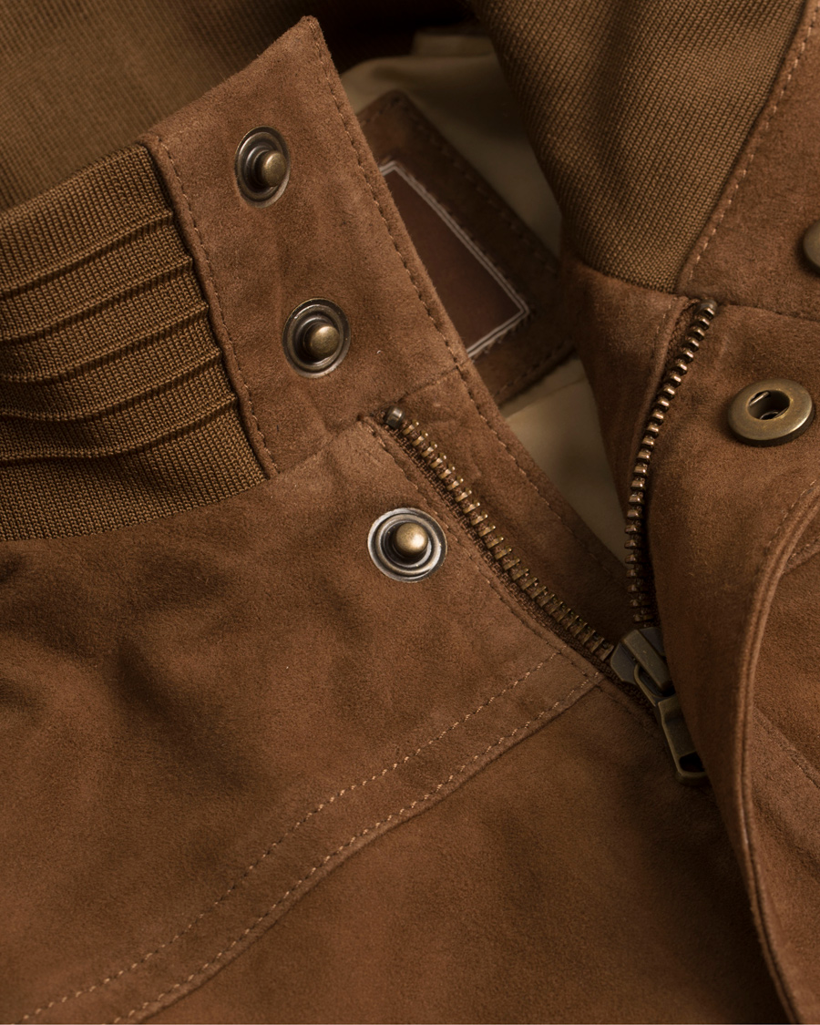 Herre | Jakker | Morris Heritage | Suede Jacket Brown
