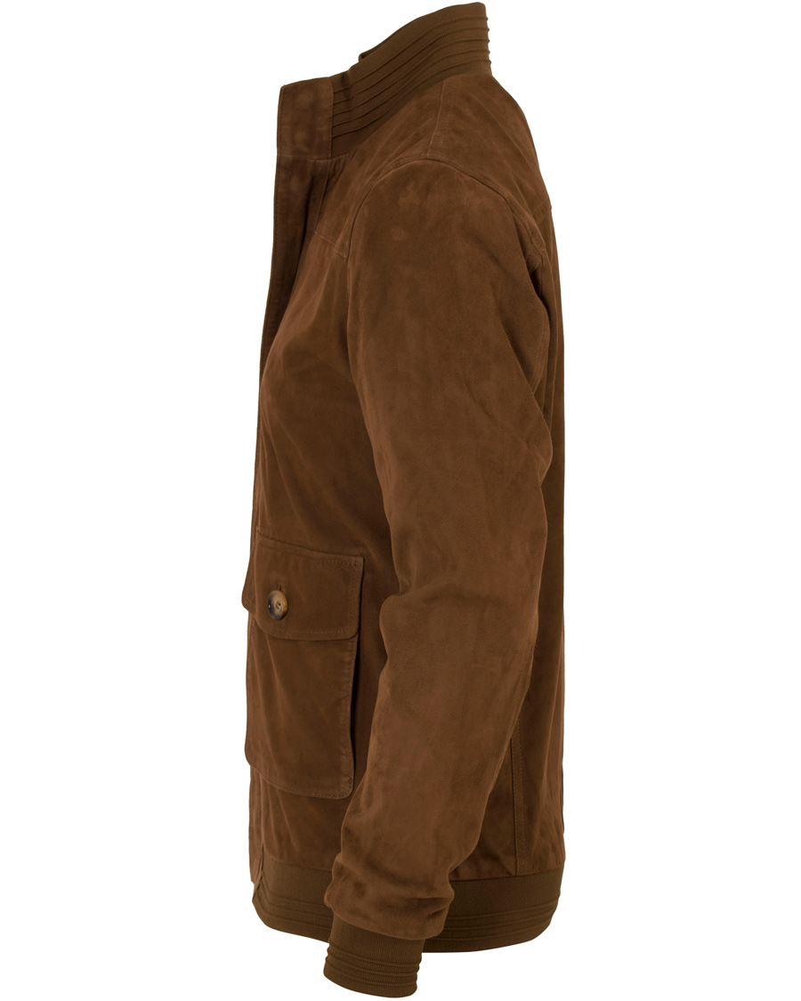 Herre | Jakker | Morris Heritage | Suede Jacket Brown
