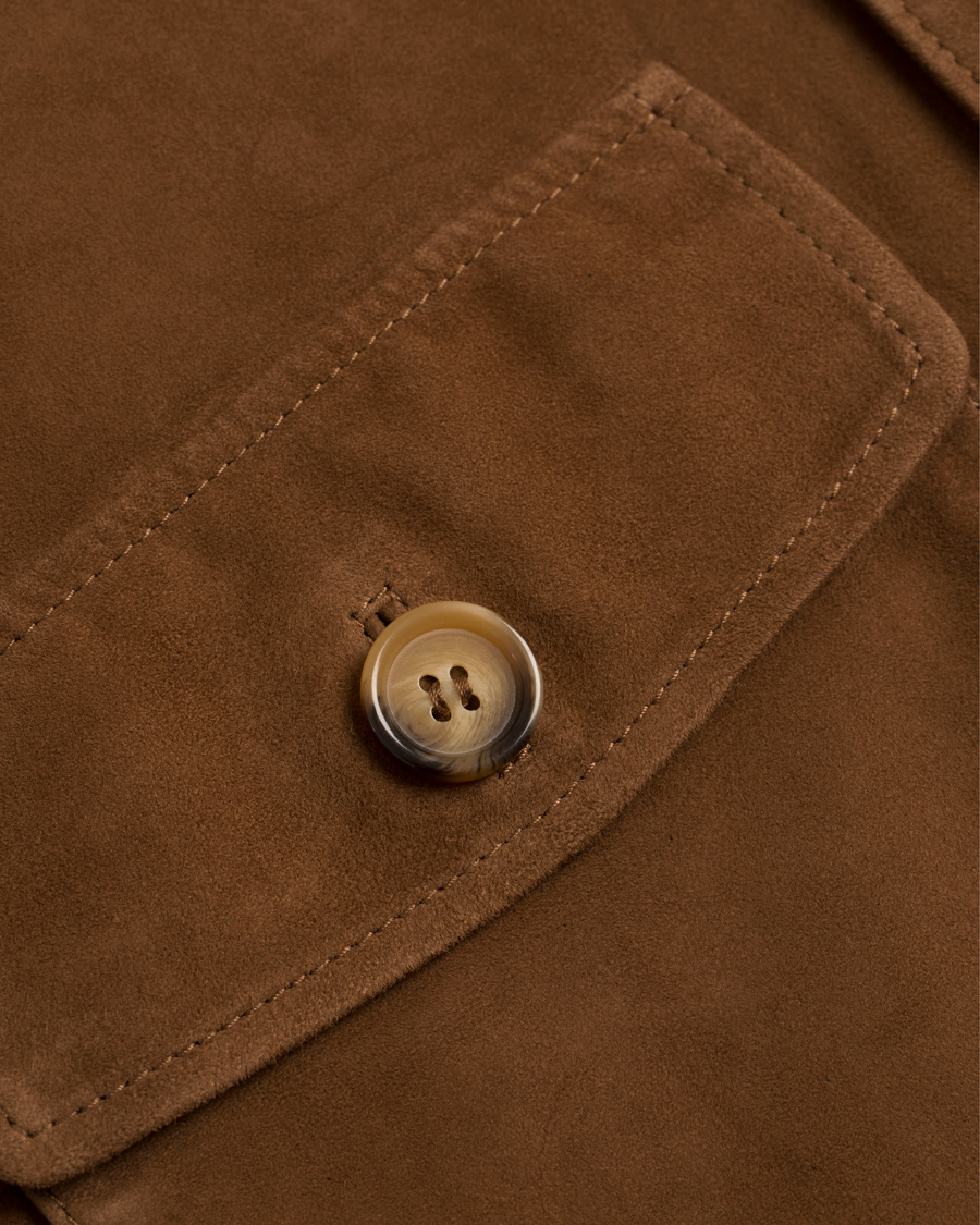 Herre | Jakker | Morris Heritage | Suede Jacket Brown