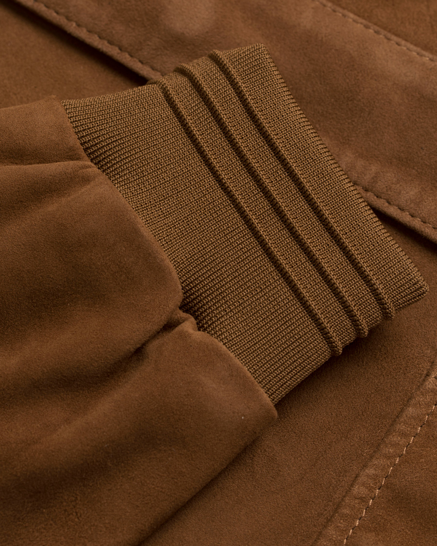 Herre | Jakker | Morris Heritage | Suede Jacket Brown