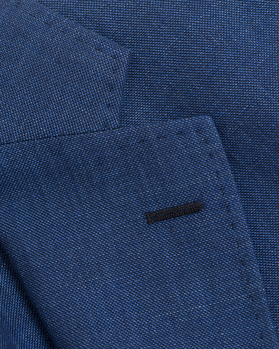 Herre | Dressjakker | Morris Heritage | Frank Oxford Linen/Cotton Blazer Navy