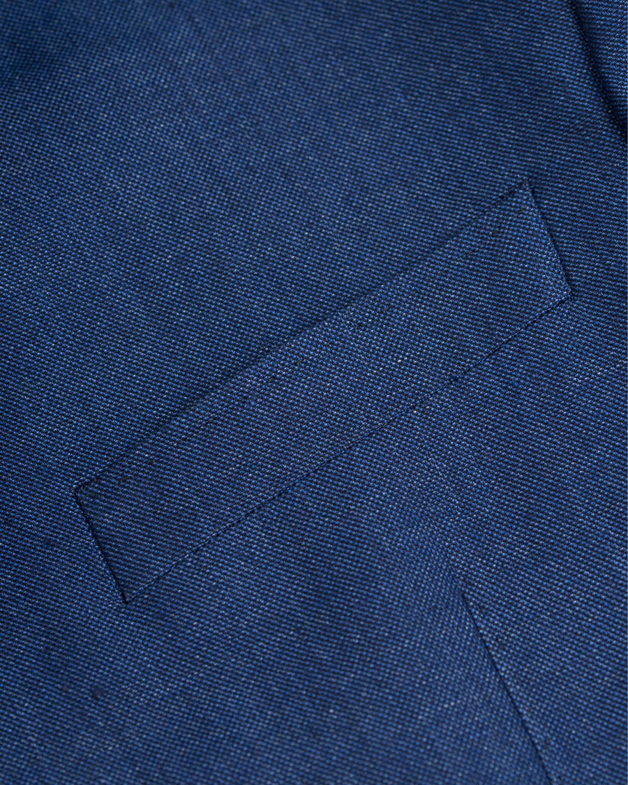 Herre | Dressjakker | Morris Heritage | Frank Oxford Linen/Cotton Blazer Navy