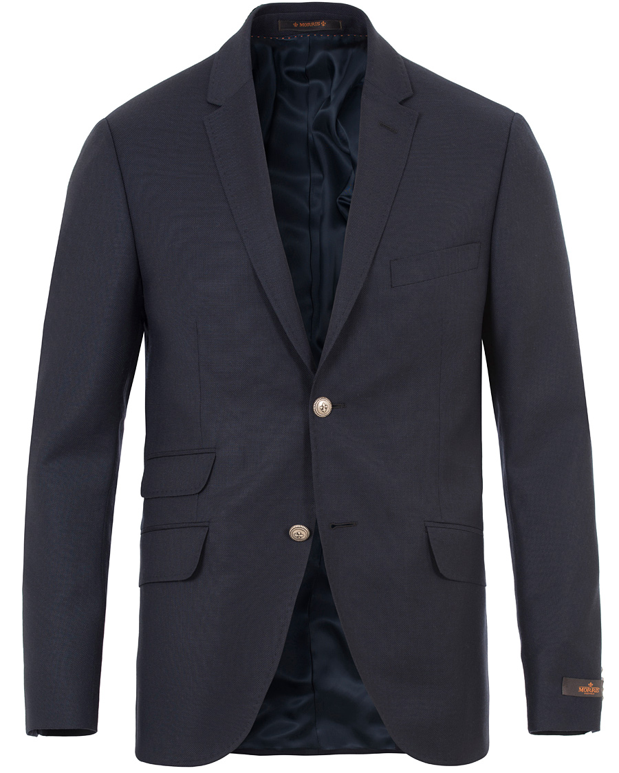 Herre | Dressjakker | Morris | Charles Wool Club Blazer Navy