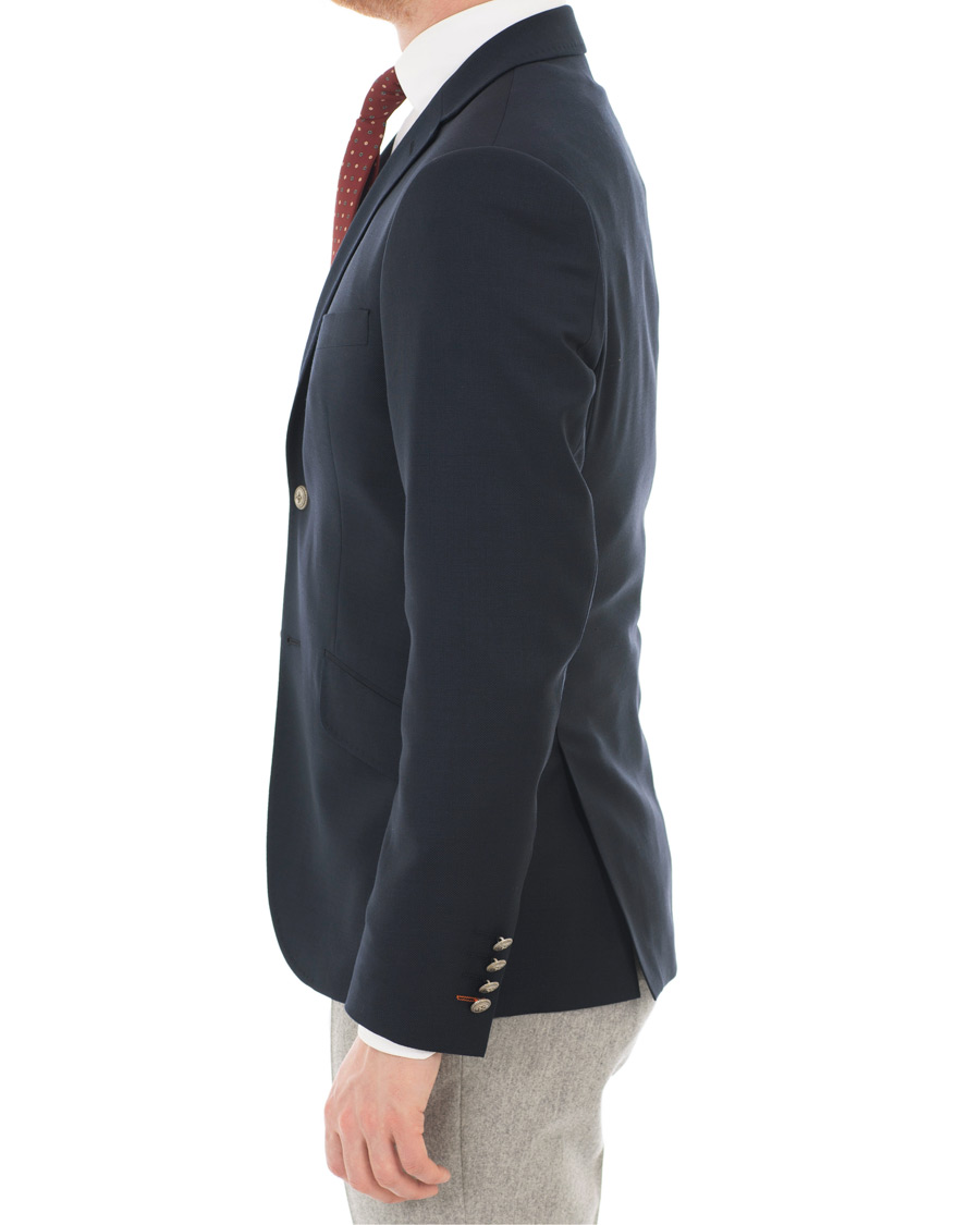 Herre | Dressjakker | Morris | Charles Wool Club Blazer Navy