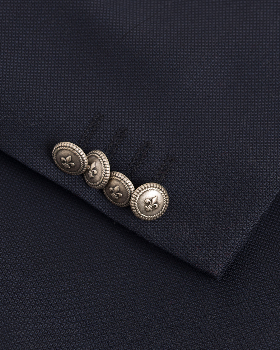 Herre | Dressjakker | Morris | Charles Wool Club Blazer Navy