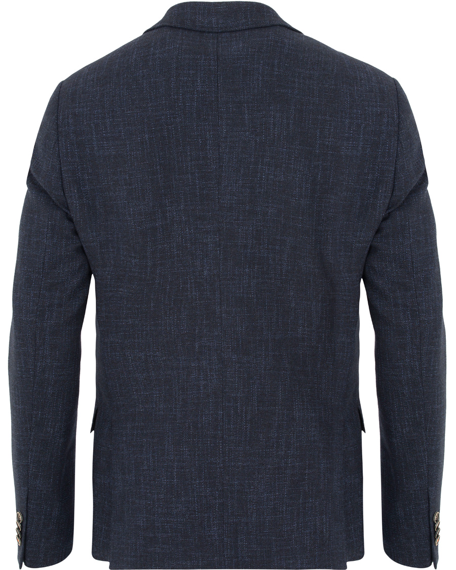 Herre | Dressjakker | Morris | Simon Melange Blazer Navy
