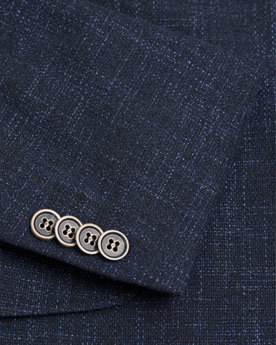 Herre | Dressjakker | Morris | Simon Melange Blazer Navy