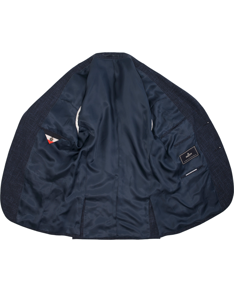 Herre | Dressjakker | Morris | Simon Melange Blazer Navy