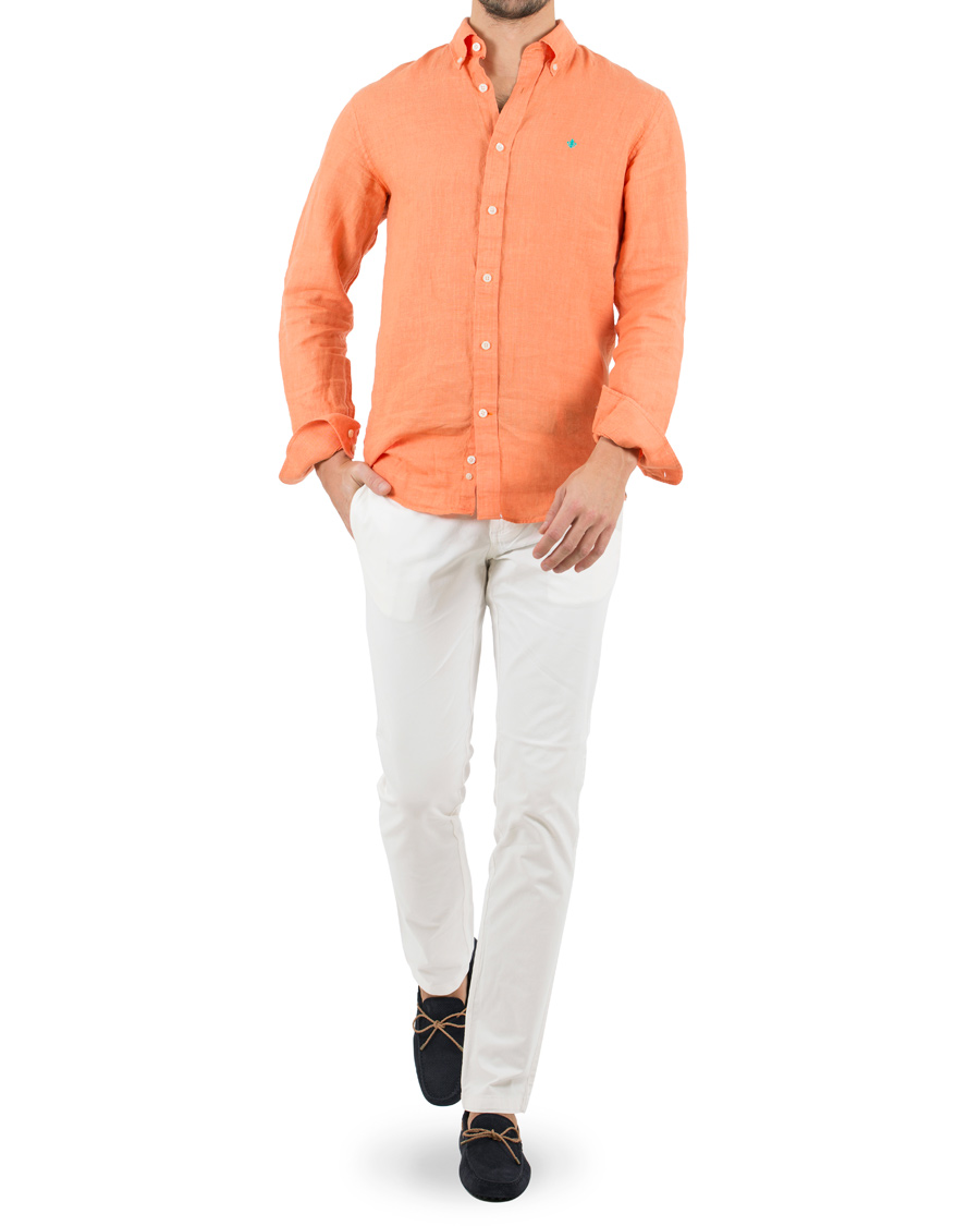 Herre | Bukser | Morris | Light Twill Chino Off White