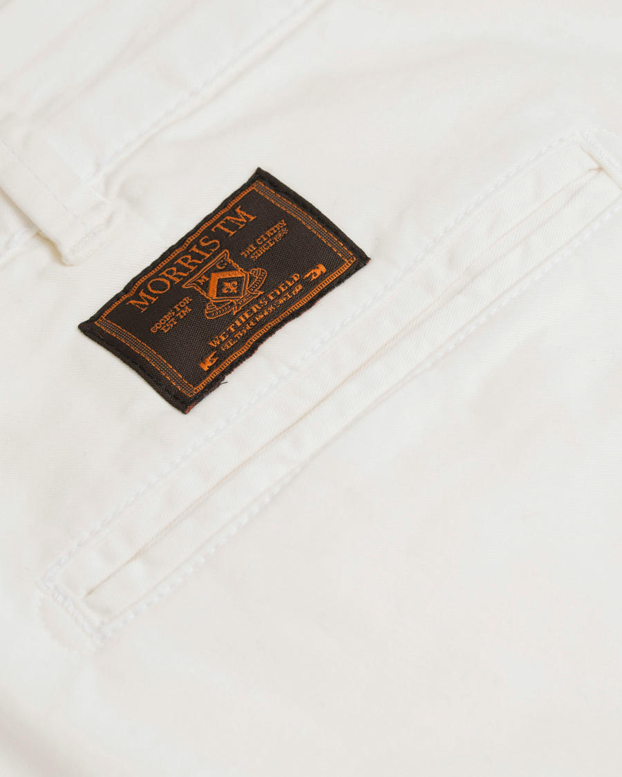 Herre | Bukser | Morris | Light Twill Chino Off White