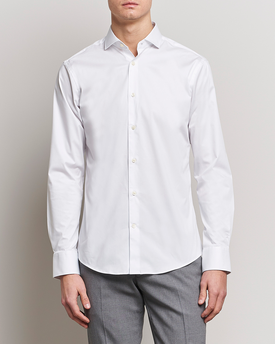 Herre | Festive | Tiger of Sweden | Farell 5 Stretch Shirt White