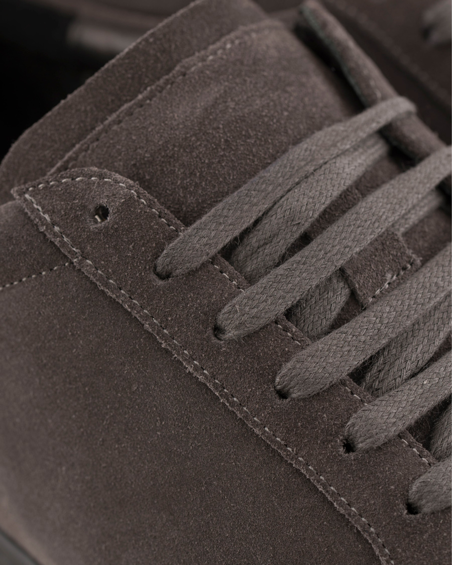 Herre | Tiger of Sweden Arne Suede Sneakers Charcoal | Tiger of Sweden | Arne Suede Sneakers Charcoal