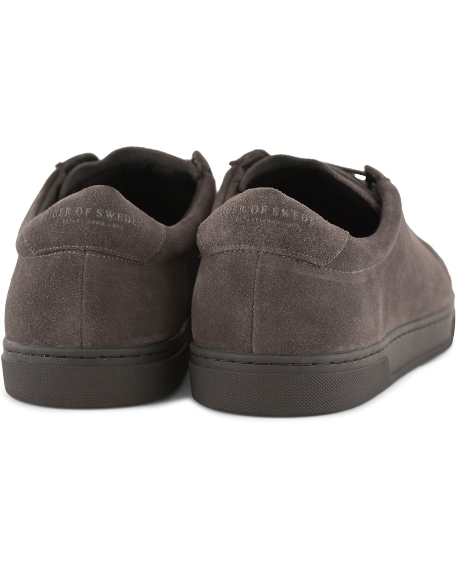 Herre | Tiger of Sweden Arne Suede Sneakers Charcoal | Tiger of Sweden | Arne Suede Sneakers Charcoal