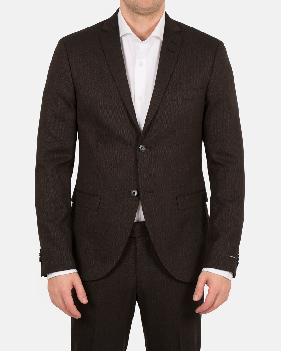 Herre | Dressjakker | Tiger of Sweden | Jil Wool Blazer Mud