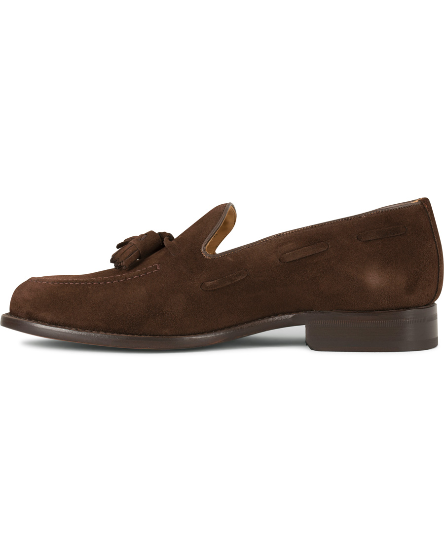 Herre | Morris Avon Tassel Loafer Brown Suede | Morris | Avon Tassel Loafer Brown Suede