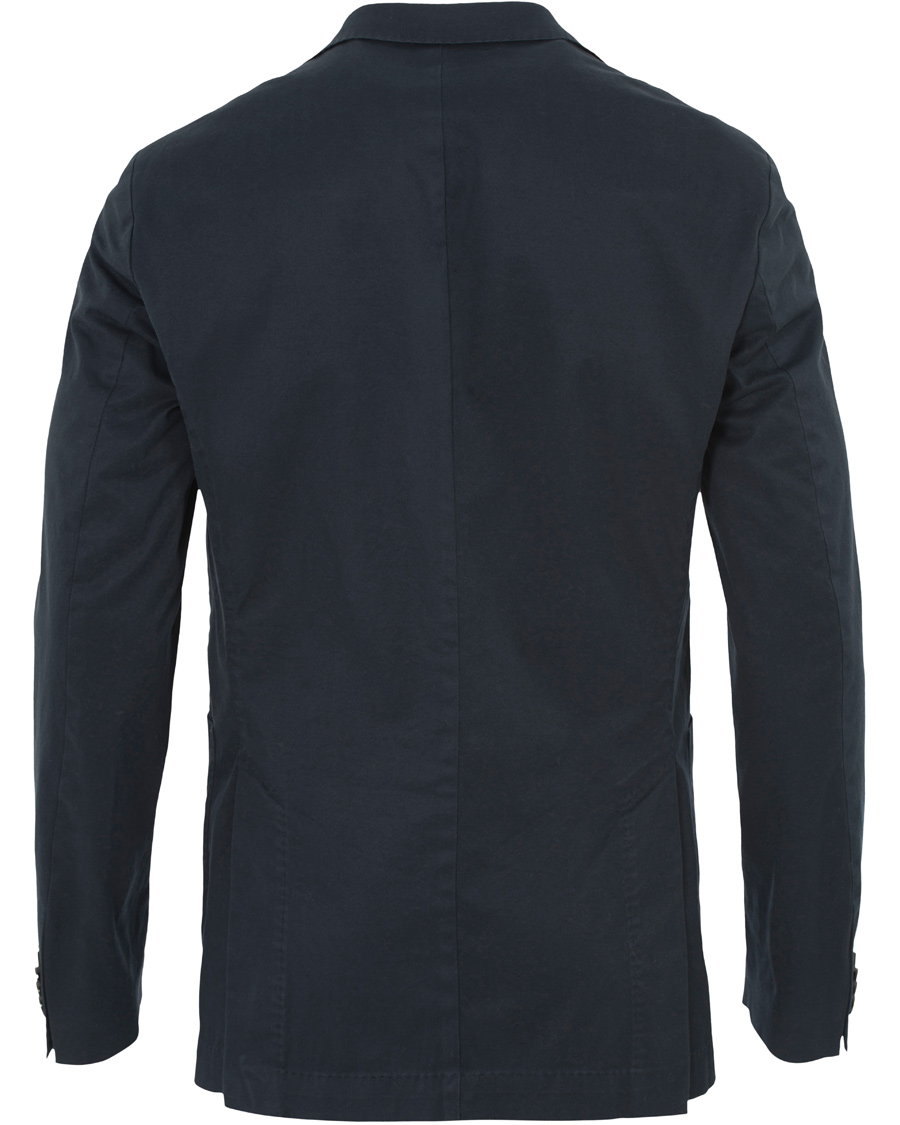 Herre | Dressjakker | Oscar Jacobson | Einar Stretch Cotton Patch Pocket Navy