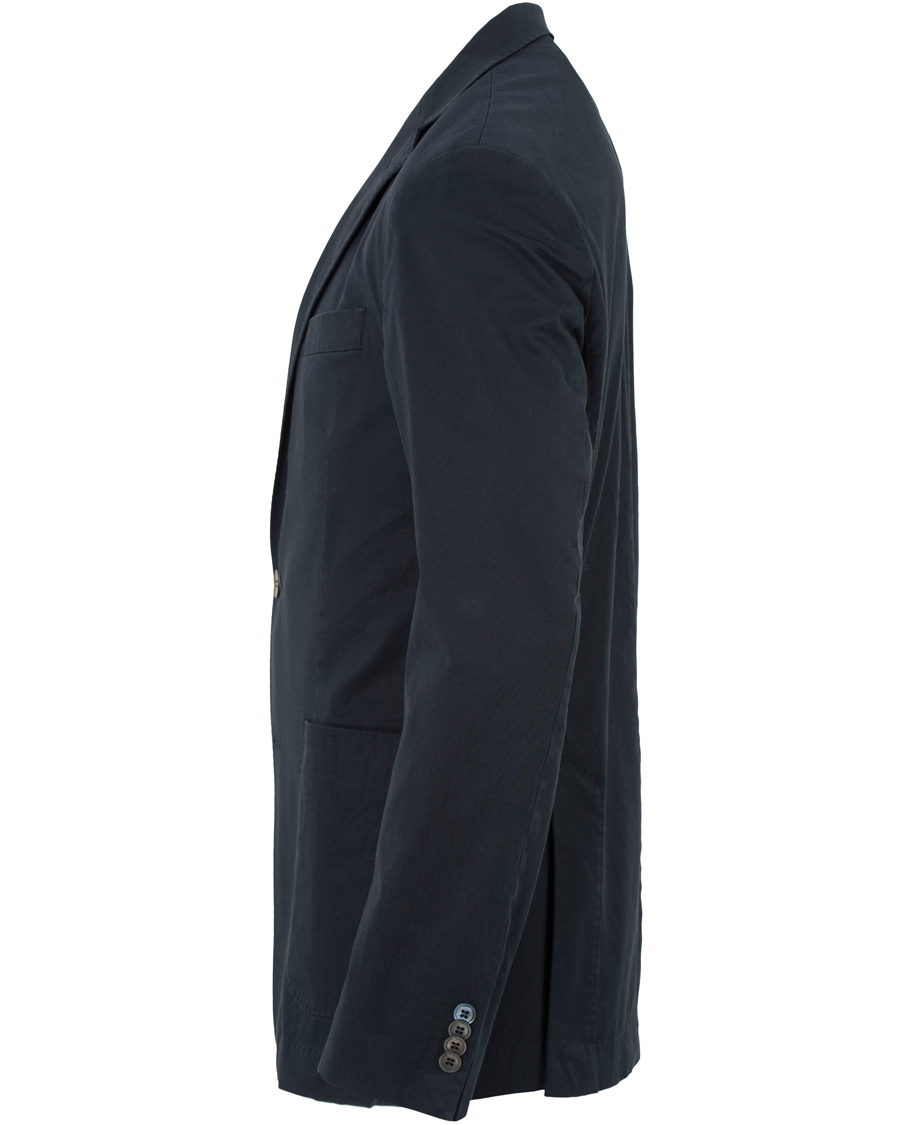 Herre | Dressjakker | Oscar Jacobson | Einar Stretch Cotton Patch Pocket Navy