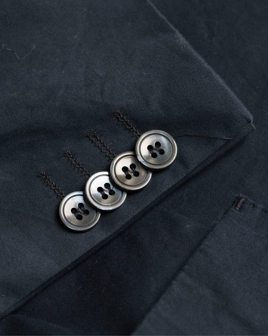 Herre | Dressjakker | Oscar Jacobson | Einar Stretch Cotton Patch Pocket Navy