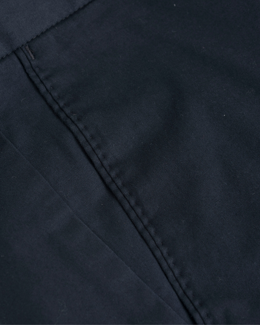 Herre | Bukser | Oscar Jacobson | Denzel Stretch Cotton Trousers Navy