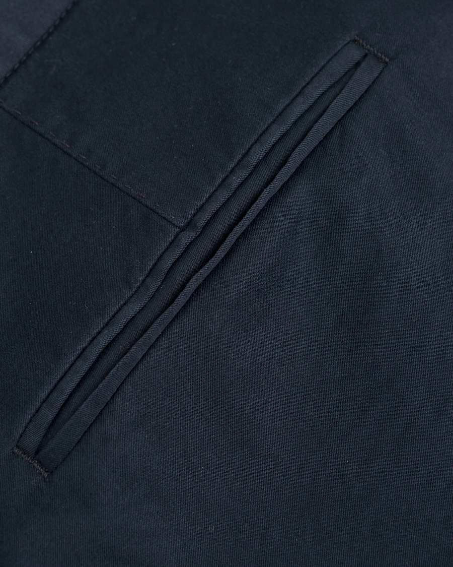 Herre | Bukser | Oscar Jacobson | Denzel Stretch Cotton Trousers Navy
