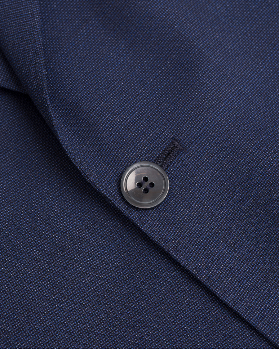 Herre | Dresser | Oscar Jacobson | Elmer Peak Lapel Suit Blue