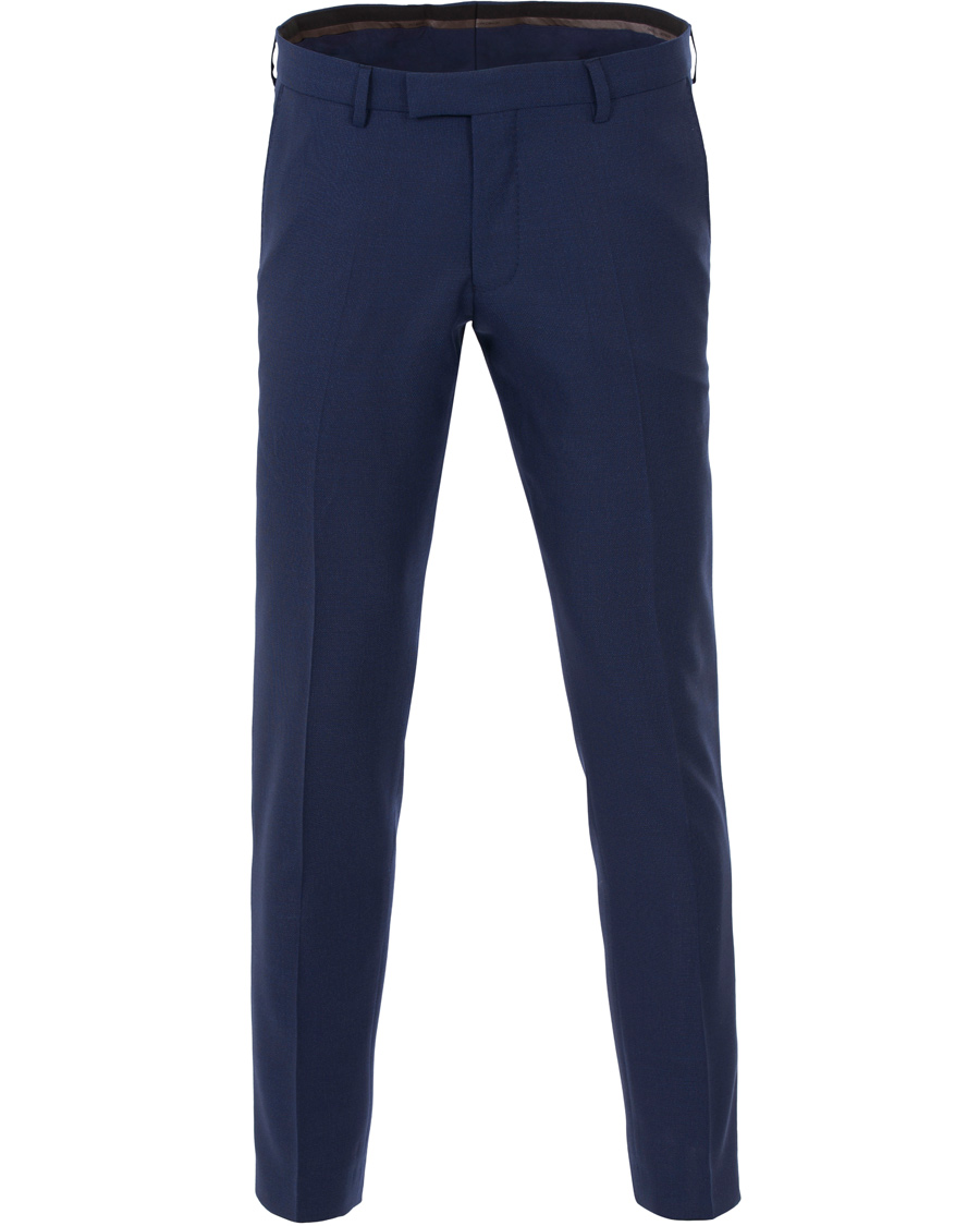 Herre | Dresser | Oscar Jacobson | Elmer Peak Lapel Suit Blue
