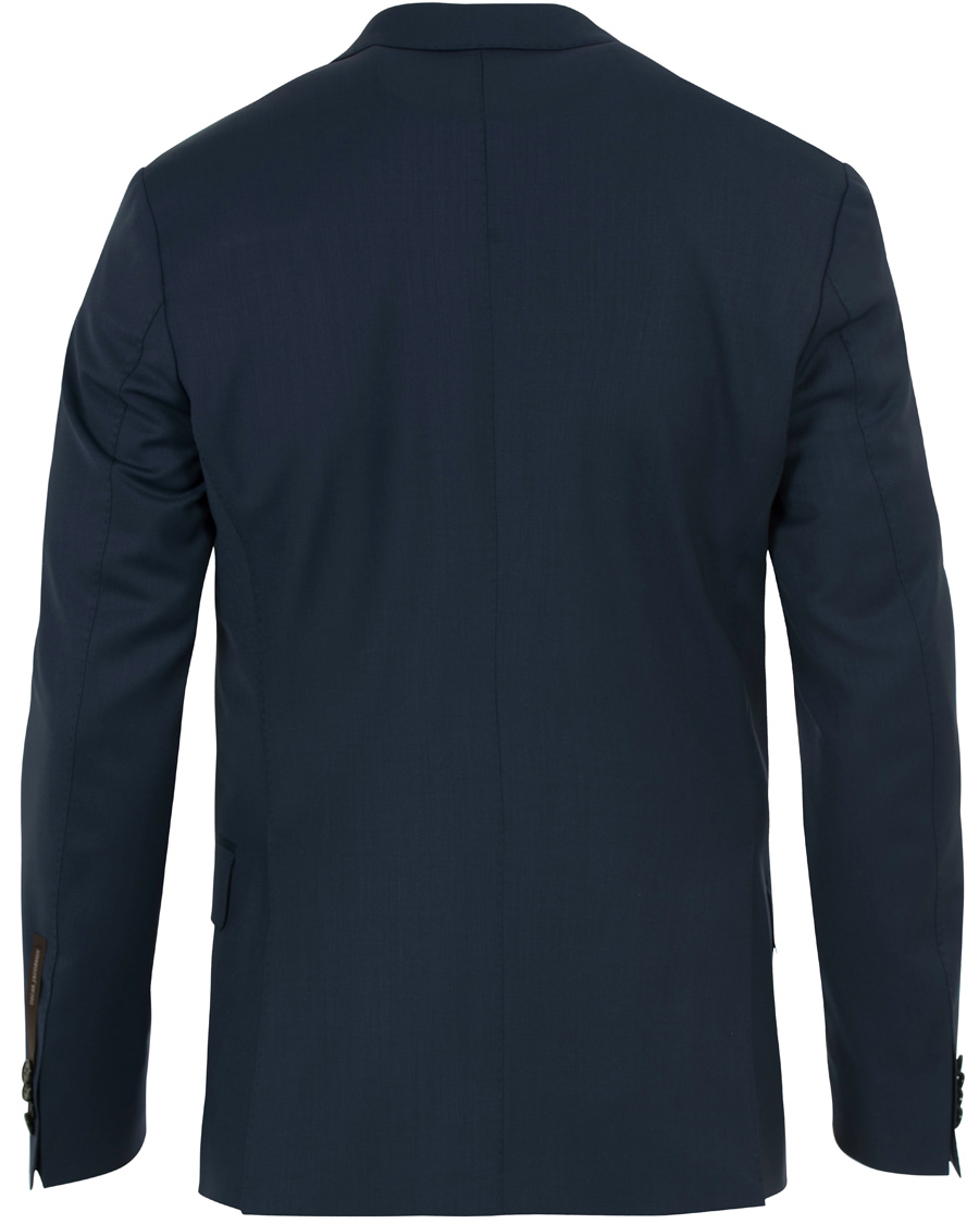 Herre | Dresser | Oscar Jacobson | Edmund Wool Stretch Suit Blue