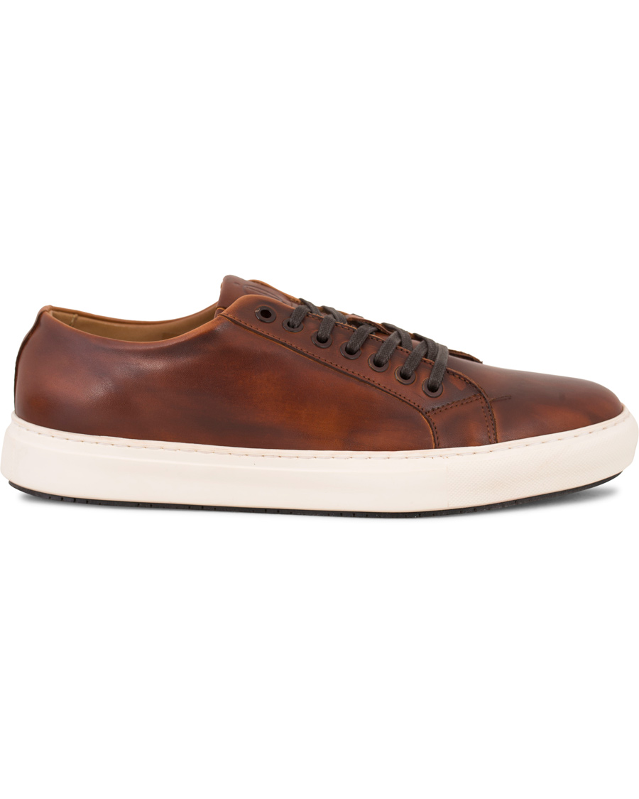 Herre | Oscar Jacobson Phoenix Leather Sneaker Dark Brown | Oscar Jacobson | Phoenix Leather Sneaker Dark Brown