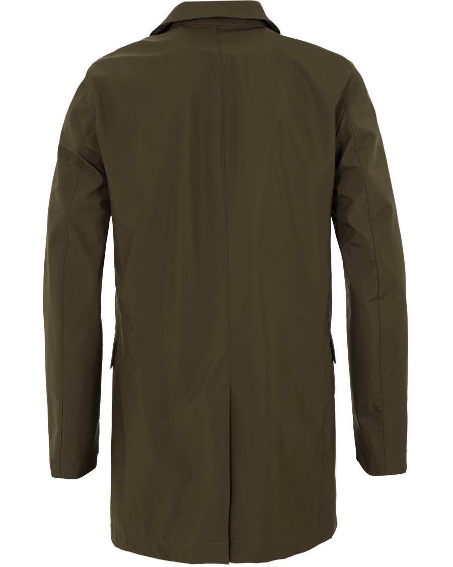 Herre | Jakker | Fay | Microfiber Coat Military Green