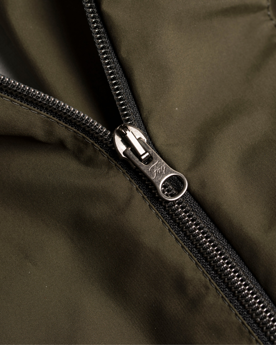 Herre | Jakker | Fay | Microfiber Coat Military Green