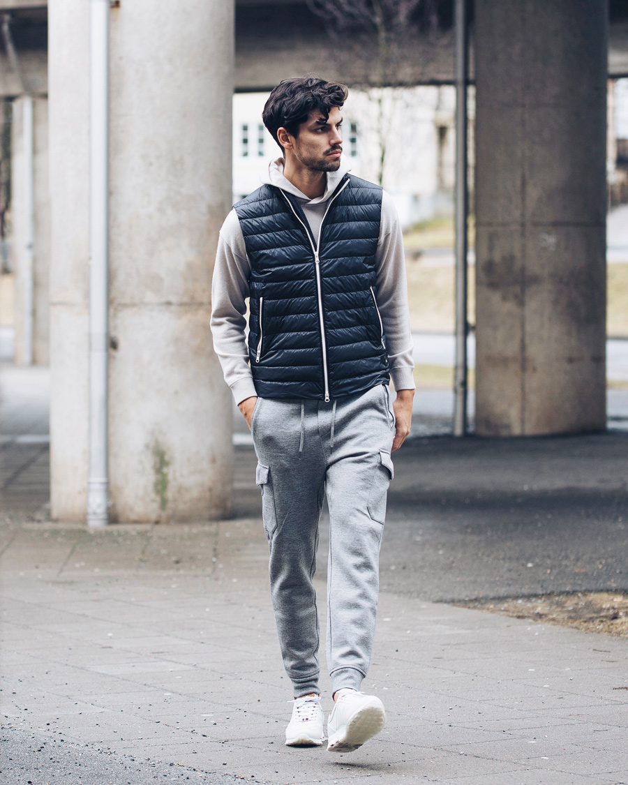Herre | Jakker | Fay | Lightweight Down Vest Navy